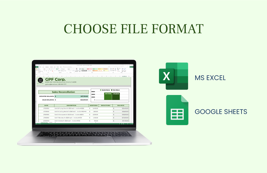 Sales Reconciliation Template Google Sheets Excel Template Net