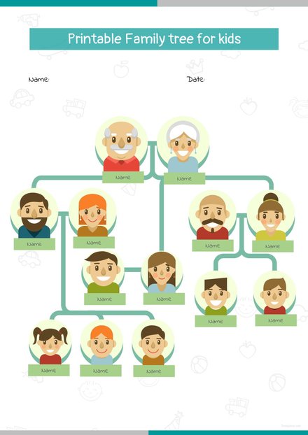 ready-made family tree templates [free]