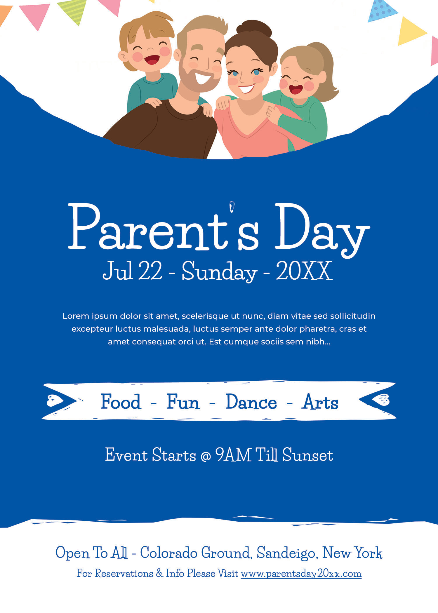 parents day invitation