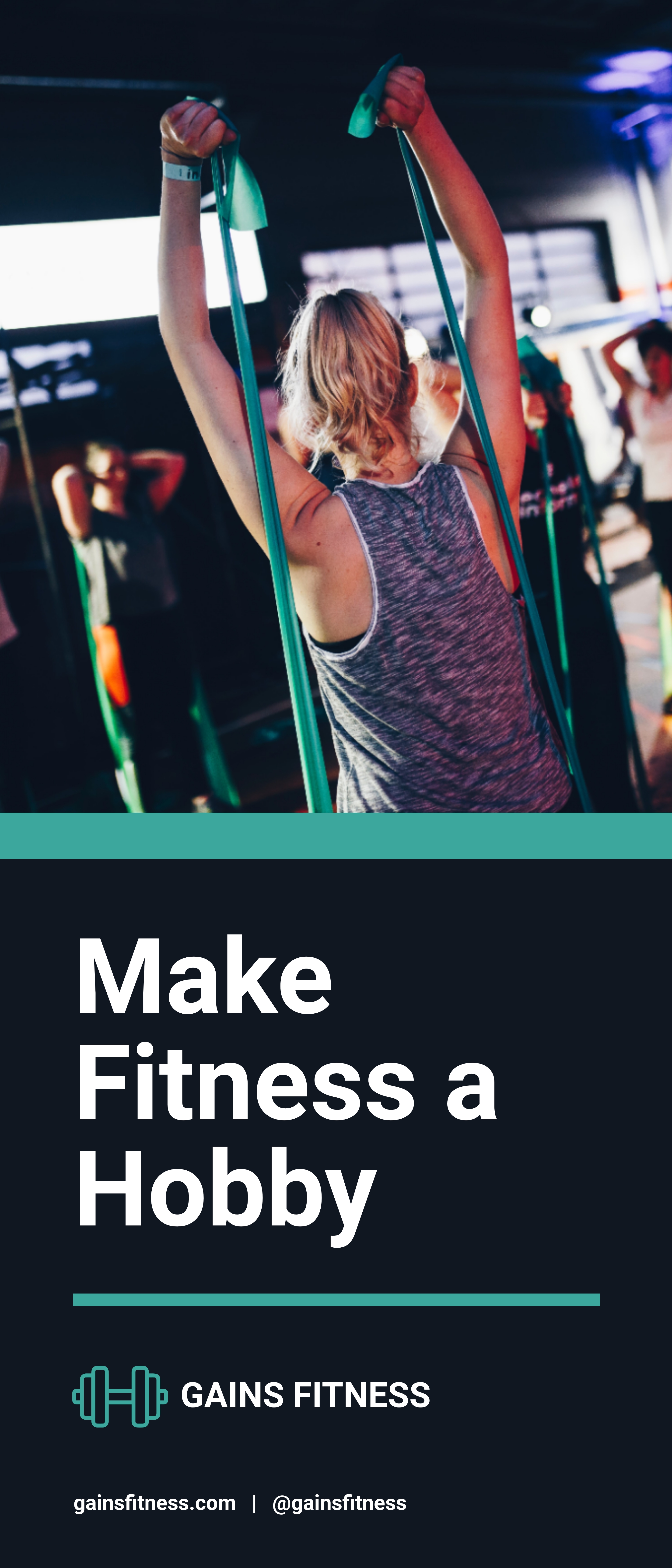 Free Fitness Store Roll Up Banner Template Word Template Net