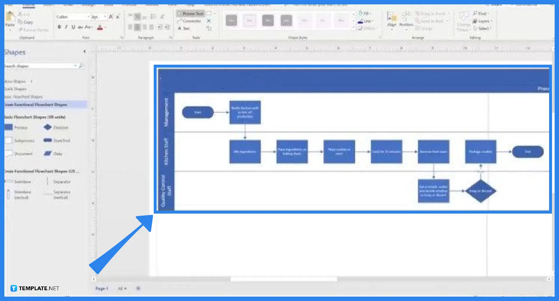 How To Create A Flowchart In Microsoft Visio Design Talk
