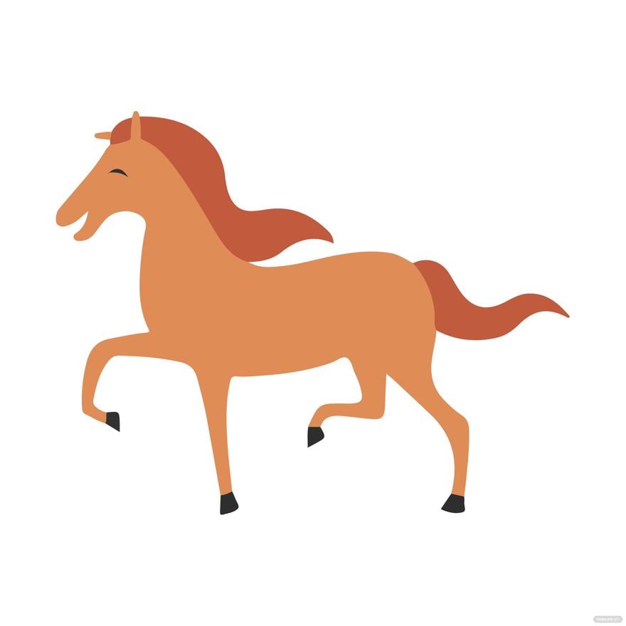 Free Simple Horse Clipart in Illustrator, EPS, SVG, JPG, PNG