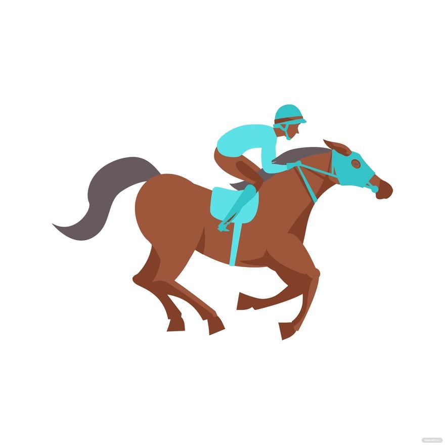Horse Riding Clipart in Illustrator, EPS, SVG, JPG, PNG