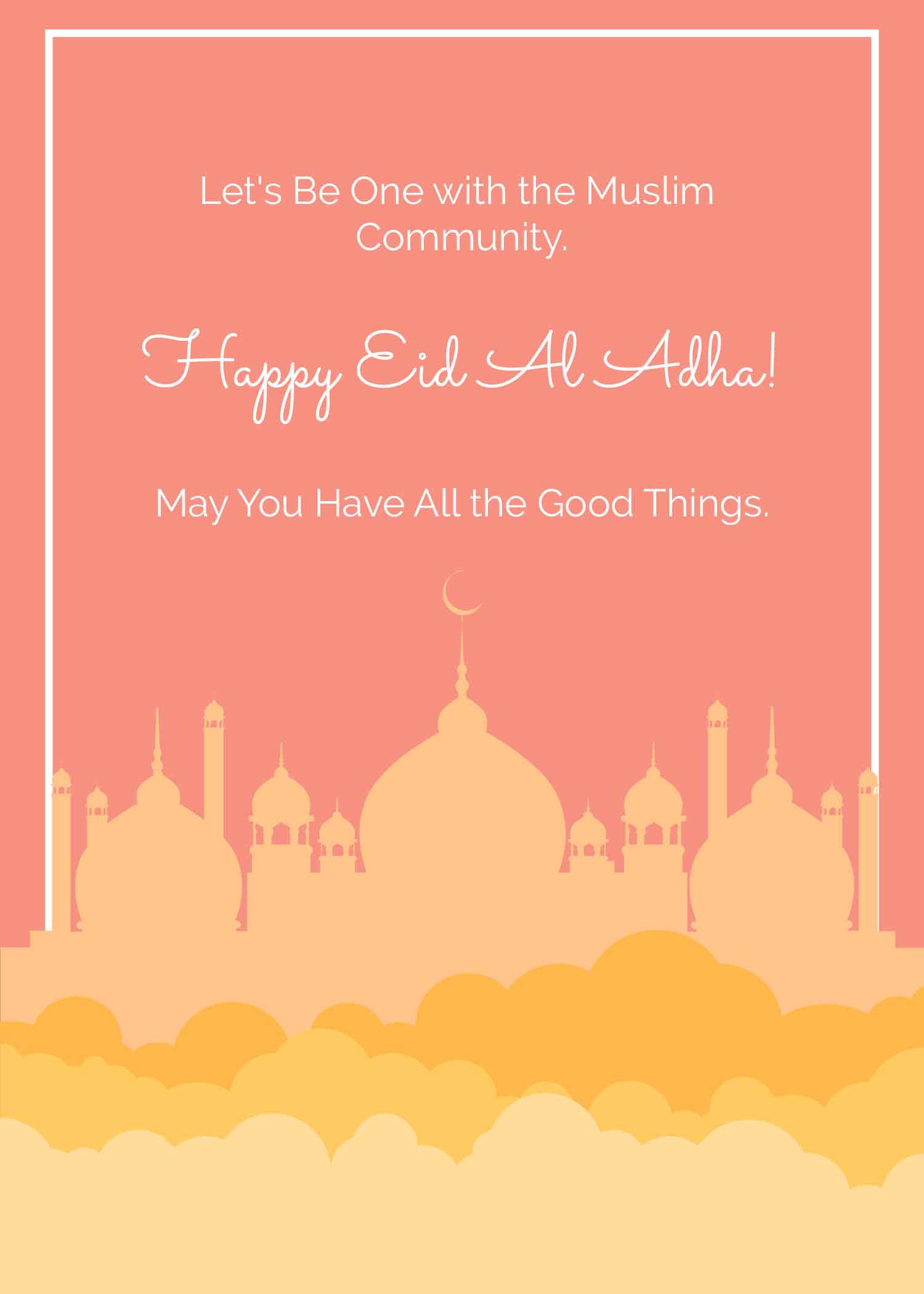 Free Eid Al Adha Mubarak Card - Illustrator, Word, Apple Pages, PSD ...
