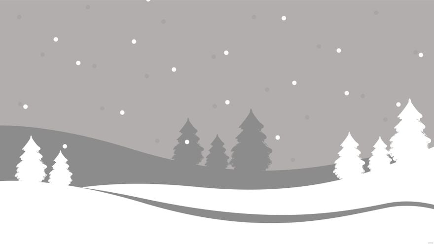 White Winter Background in Illustrator, EPS, SVG, JPG, PNG
