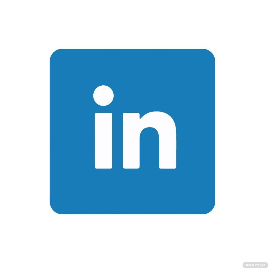 LinkedIn Logo Clipart in Illustrator, EPS, SVG, JPG, PNG