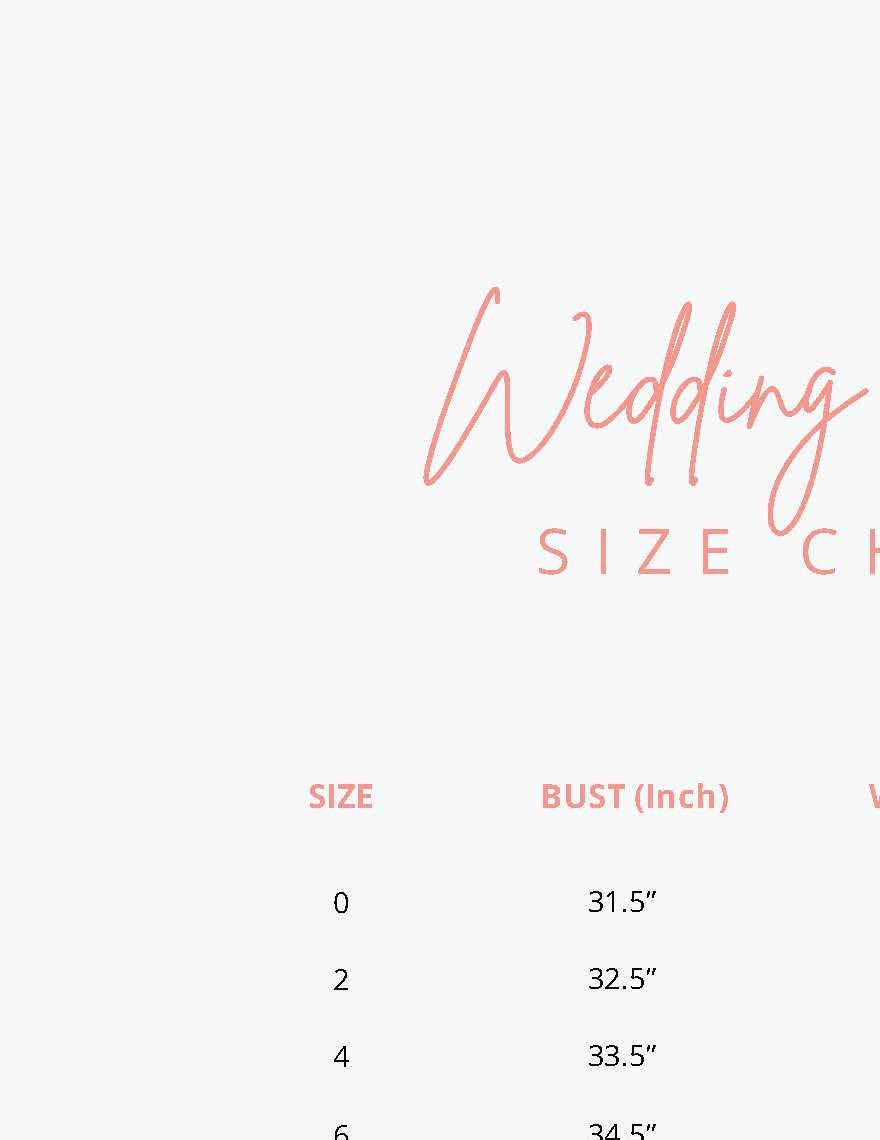 Dress Size Charts Templates - Design, Free, Download | Template.net