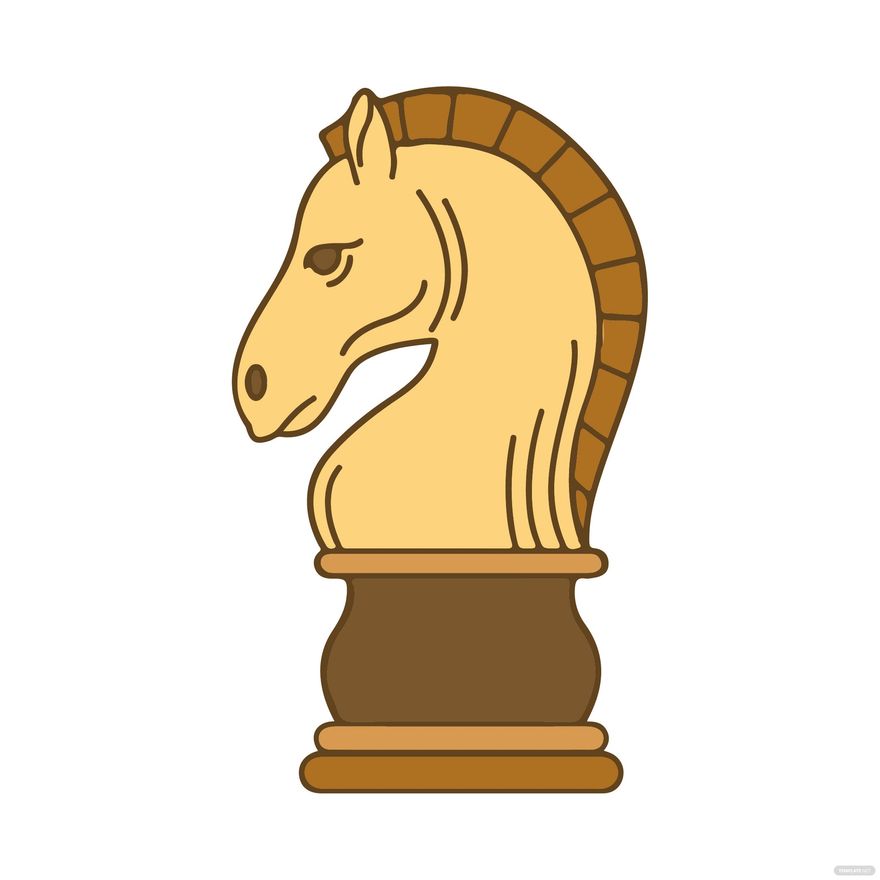 Free Chess Horse clipart in Illustrator, EPS, SVG, JPG, PNG