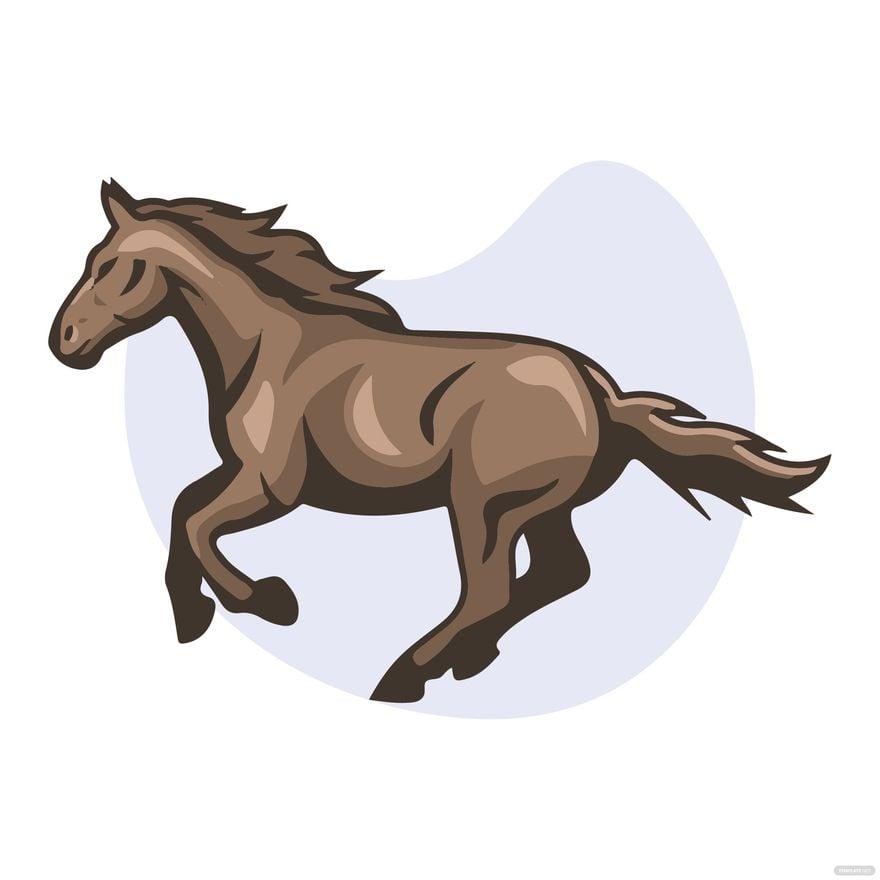 Free Mustang Horse clipart in Illustrator, EPS, SVG, JPG, PNG