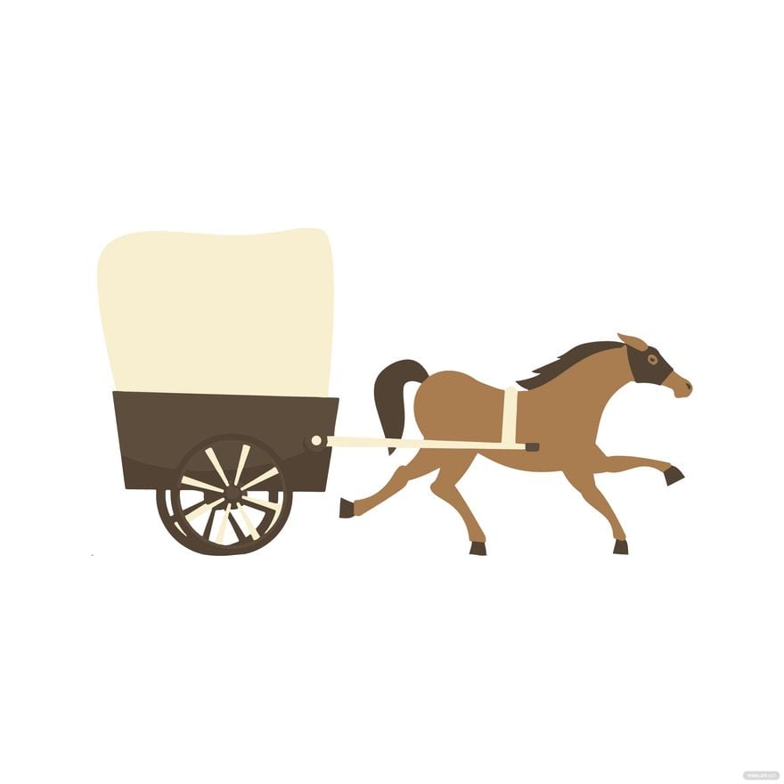 Cart Drawing Carriage - Horse Drawn Carriage Png, Transparent Png ,  Transparent Png Image - PNGitem
