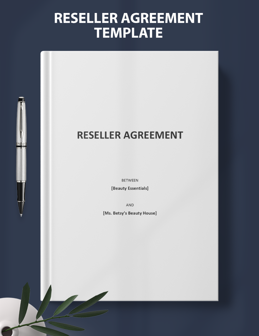 Reseller Agreement Template