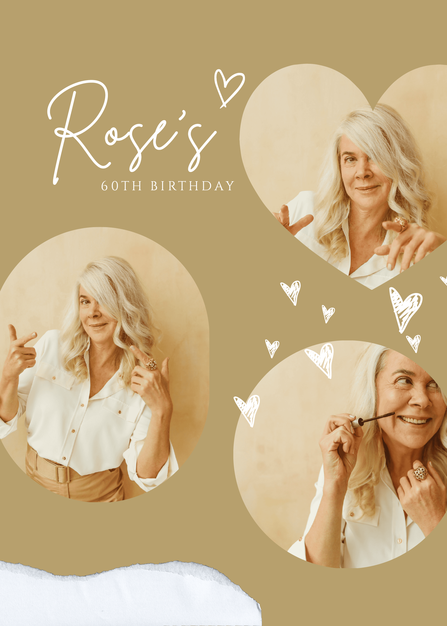 Rose Gold Photo Booth Template