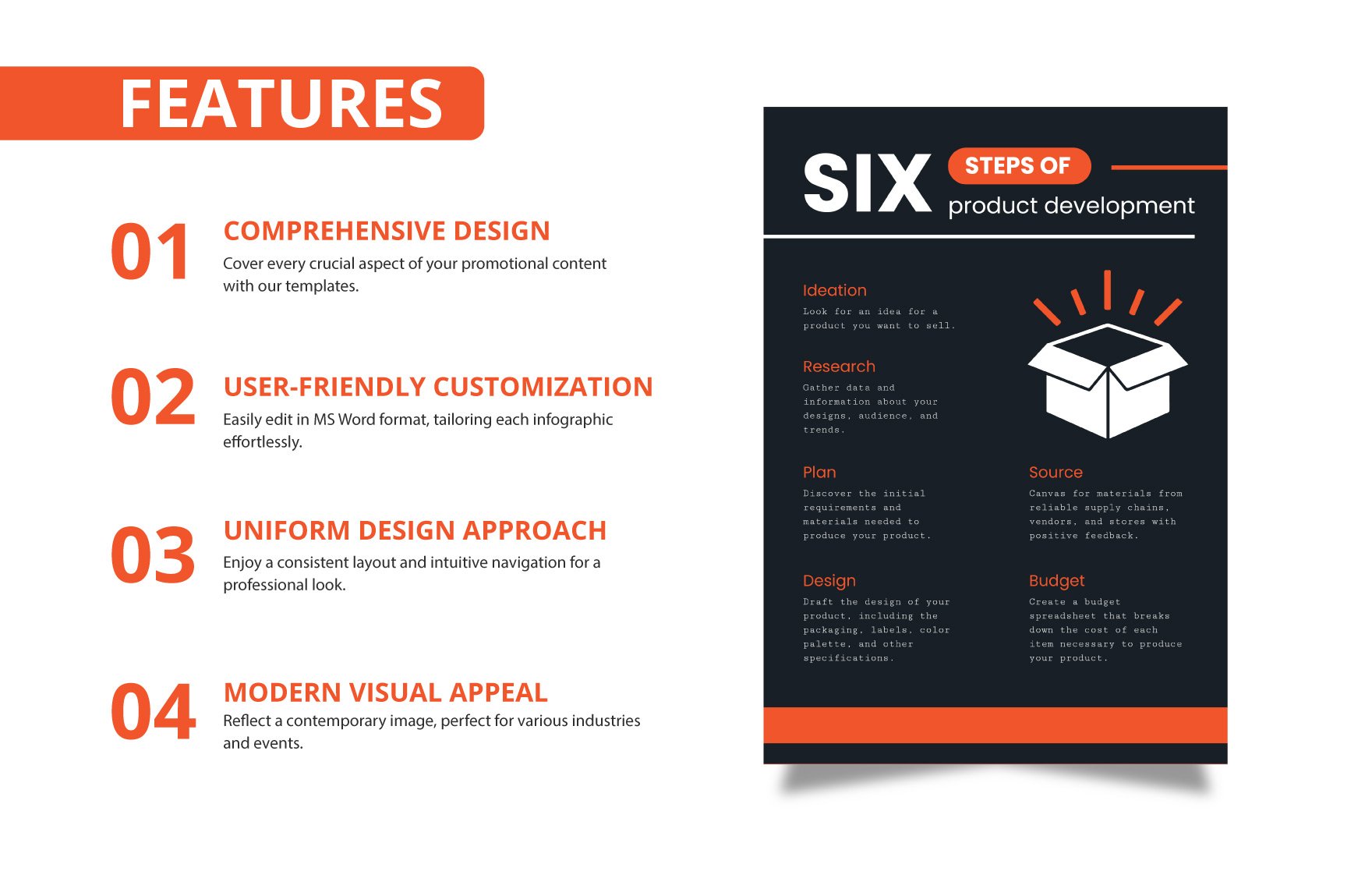 Product Infographic Template