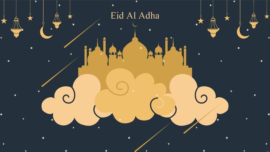 Free Eid Al Adha Celebration Background
