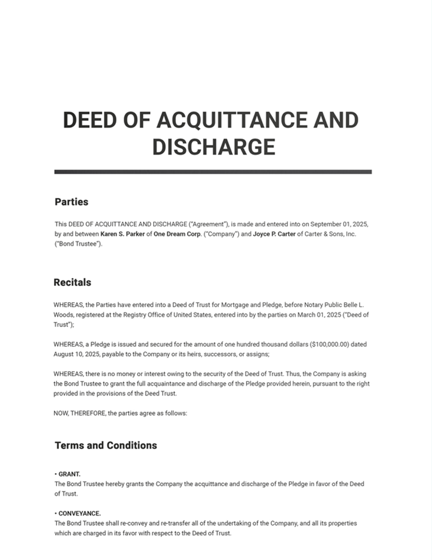 Deed What Is a Deed? Definition, Types, Uses