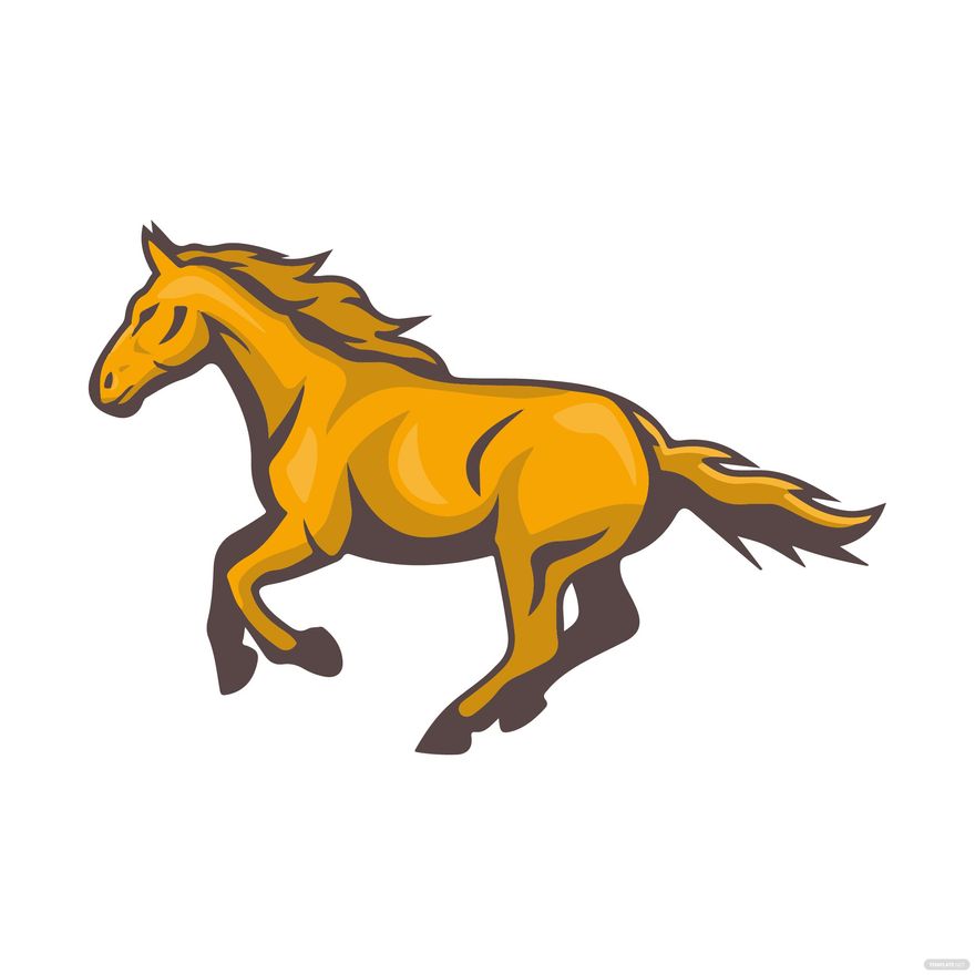 Free Galloping Horse clipart