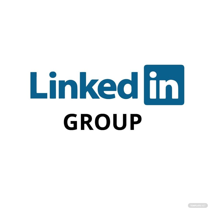 Linkedin Group Logo Clipart in Illustrator, EPS, SVG, JPG, PNG