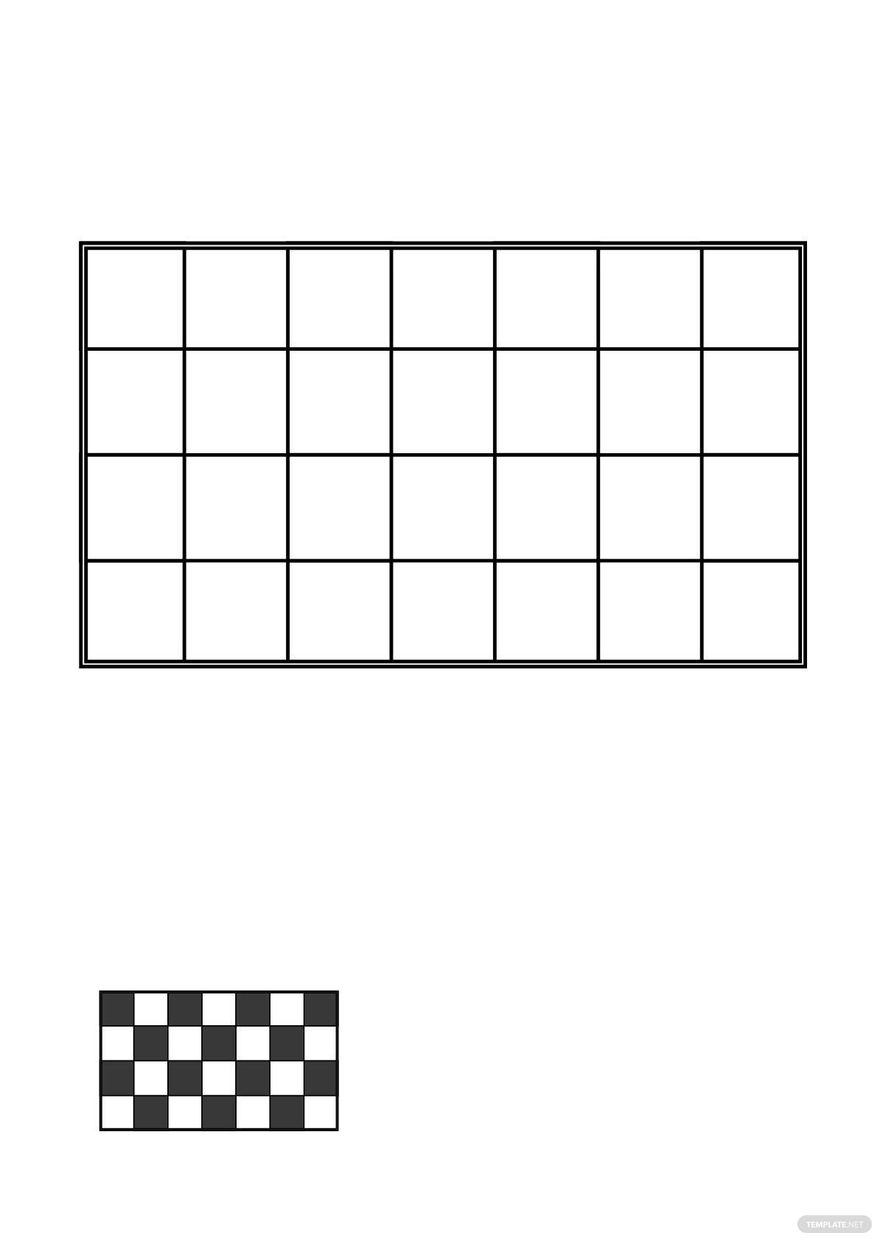 Transparent Checkered Flag coloring page