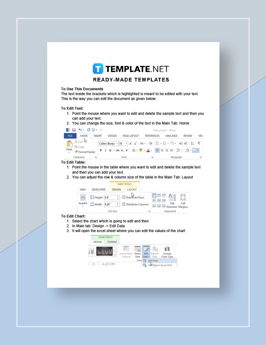 Approbation of New Credit Account Template