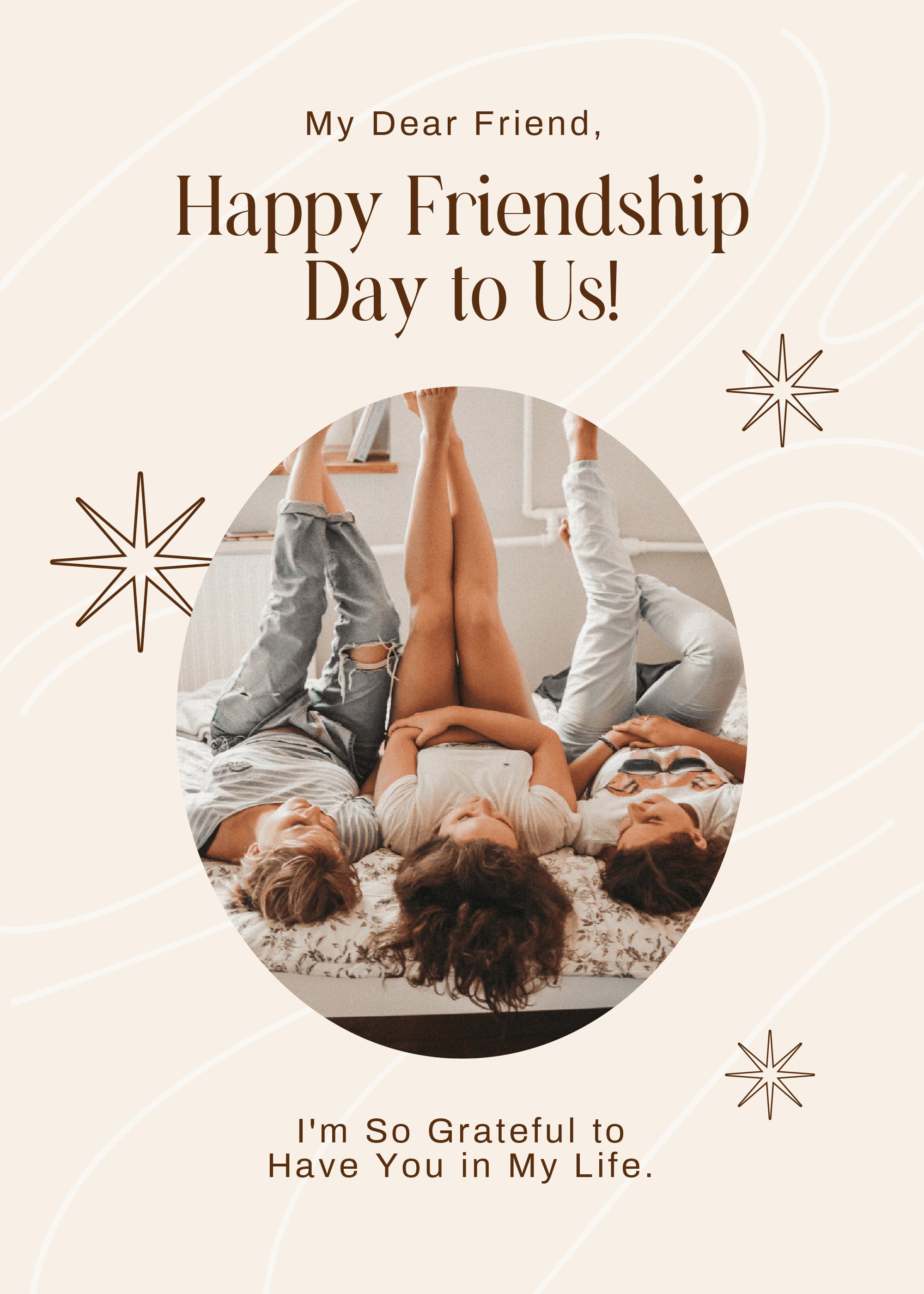 Cute Friendship Day Card