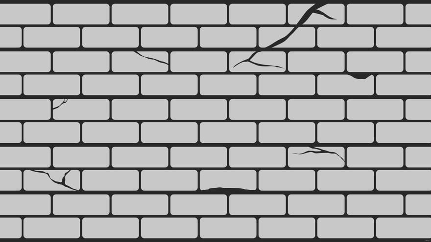 Grey Brick Background in Illustrator, EPS, SVG, JPG, PNG