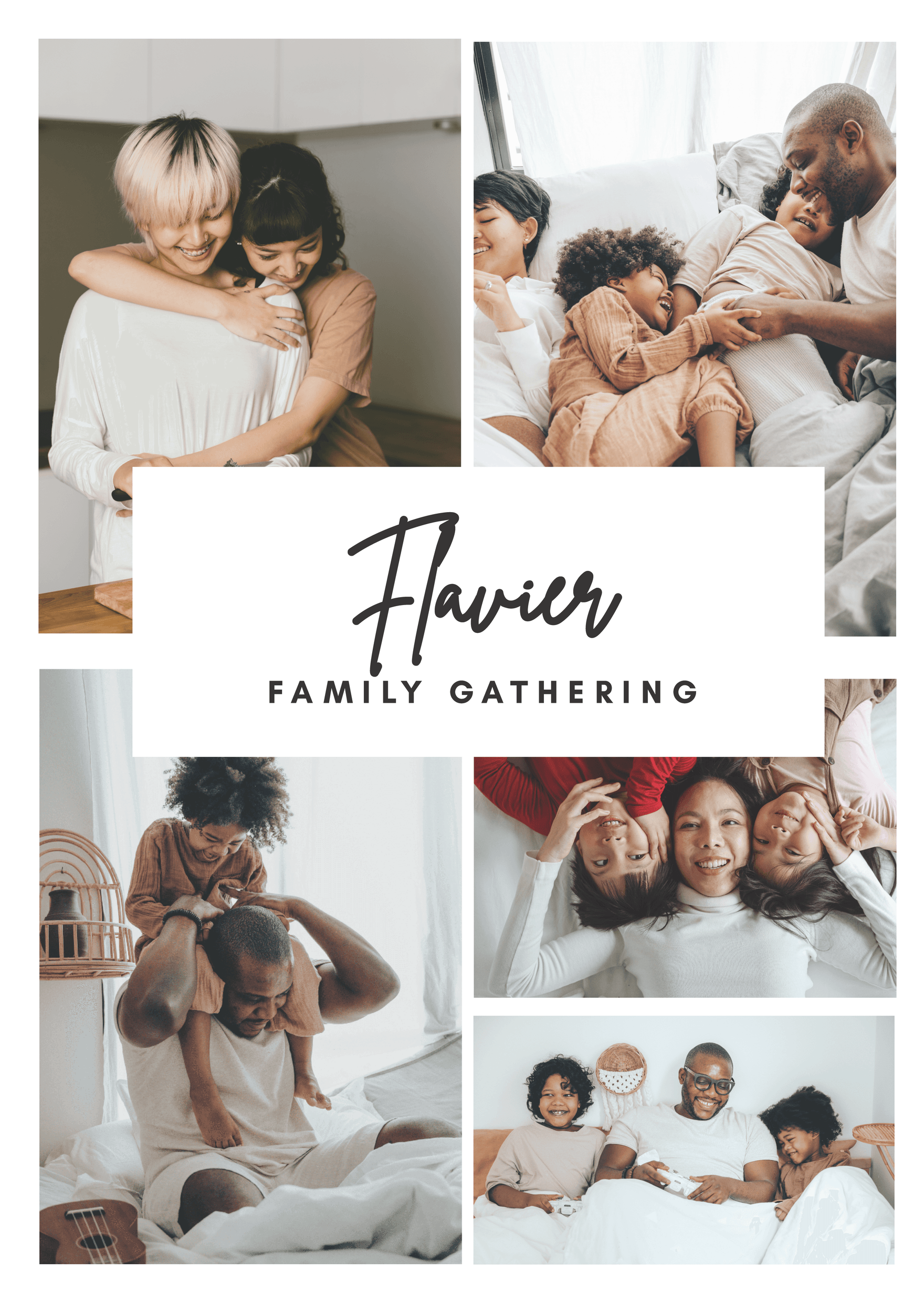 Family Fun Photo Booth Template