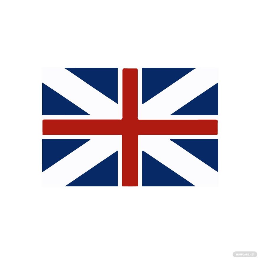 Simple UK Flag Clipart