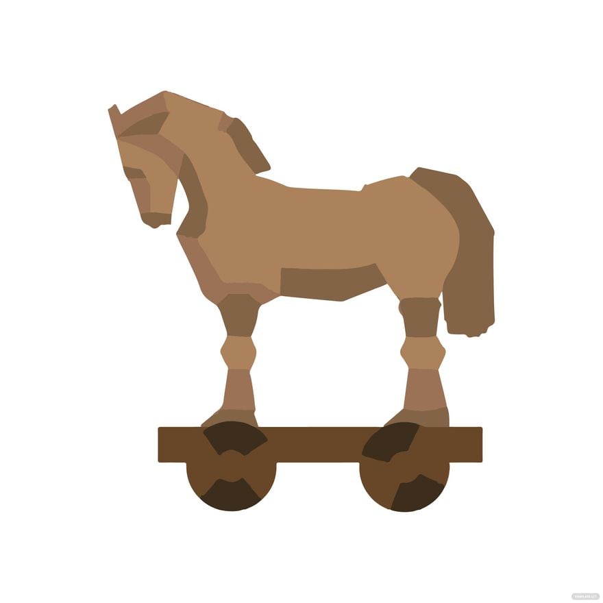 Trojan Horse clipart in Illustrator, EPS, SVG, JPG, PNG
