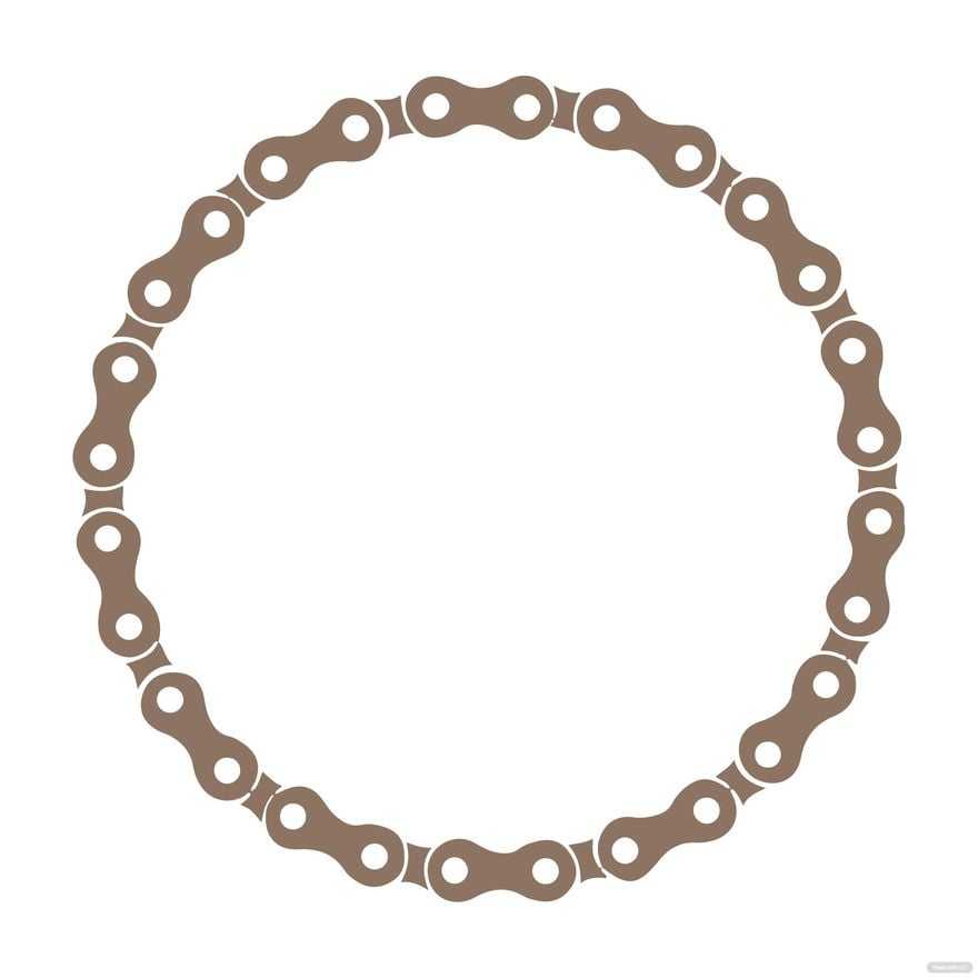 Chain Circle clipart in Illustrator, EPS, SVG, JPG, PNG