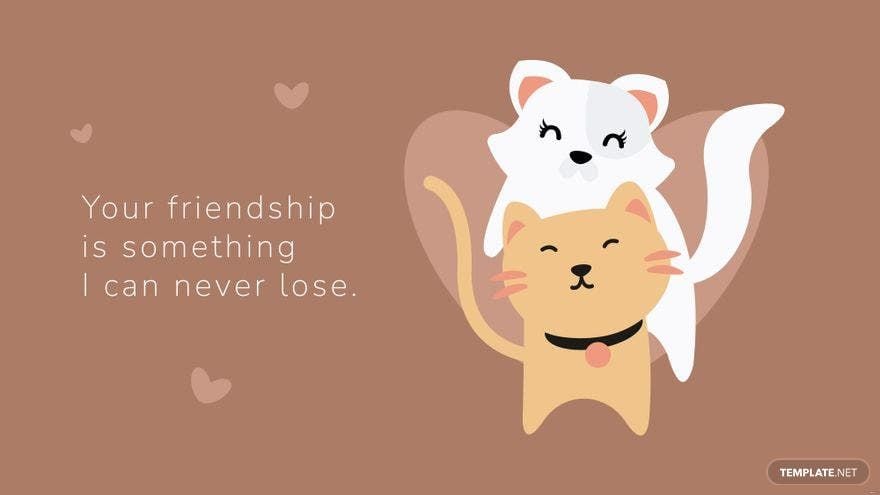 Friendship Day Quotes Background - EPS, Illustrator, JPG, PNG, SVG |  