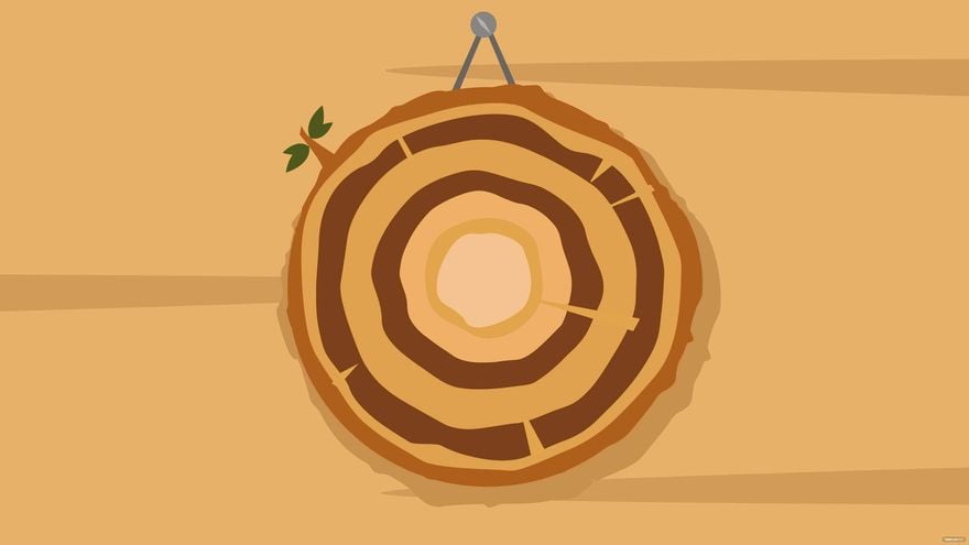 Free Wood Circle Background in Illustrator, EPS, SVG, JPG, PNG