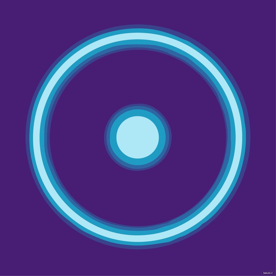 Neon Circle clipart in Illustrator, EPS, SVG, JPG, PNG