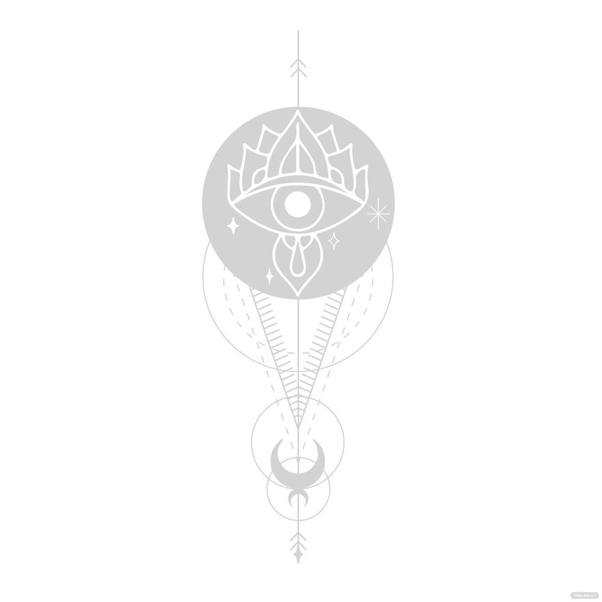 White Alchemy Clipart in Illustrator, EPS, SVG, JPG, PNG
