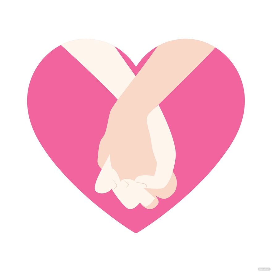 Free Friendship Day Heart Clipart in Illustrator, EPS, SVG, JPG, PNG