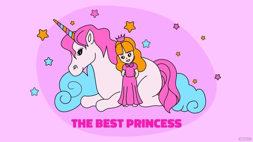 Princess Unicorn Wallpaper
