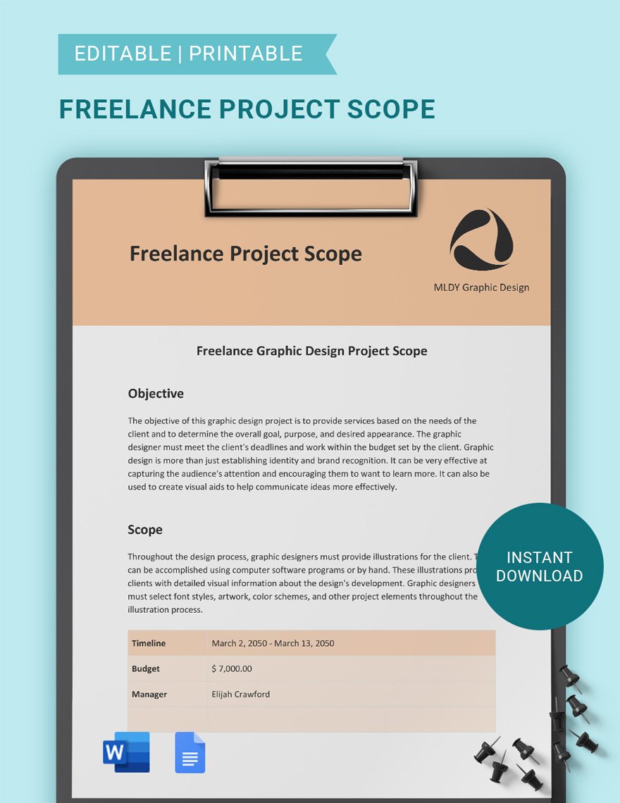 Freelance Project Scope Template