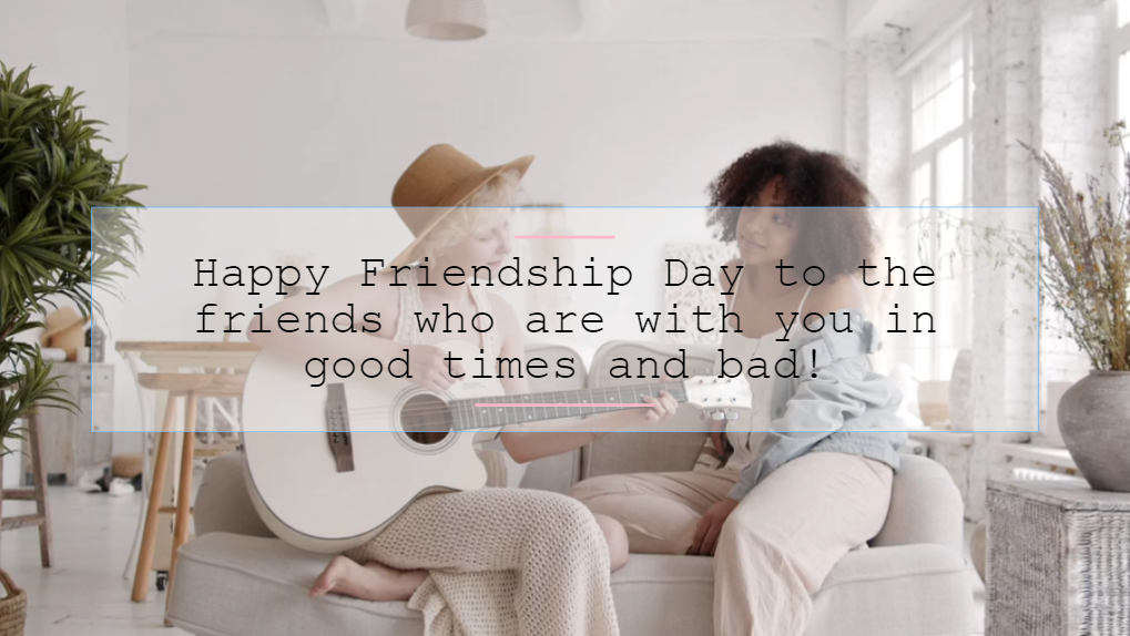 Happy Friendship Whatsapp Status Video Template