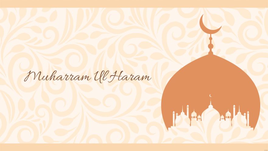 Free Muharram Ul Haram Background in Illustrator, EPS, SVG, JPG, PNG