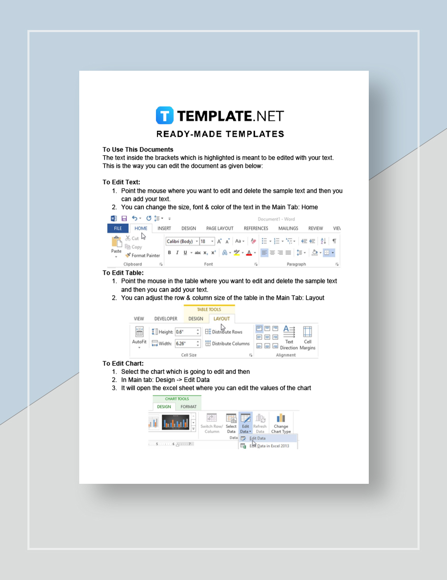 Charge Account Limit Raise Notice Template