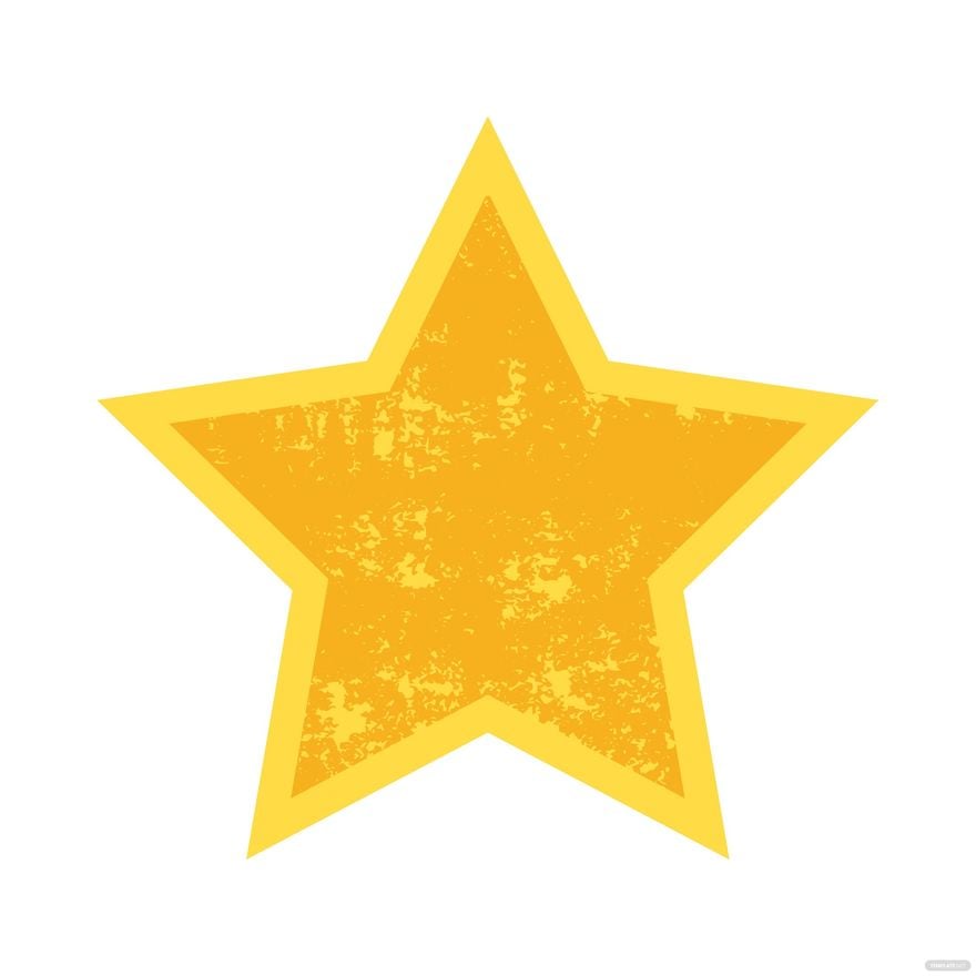 Rustic Star Clipart