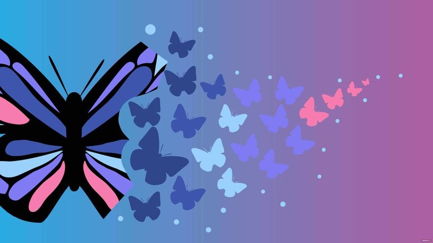 Butterfly Art Background