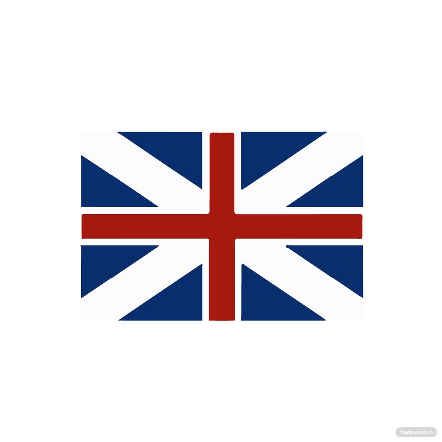 Modern UK Flag Clipart