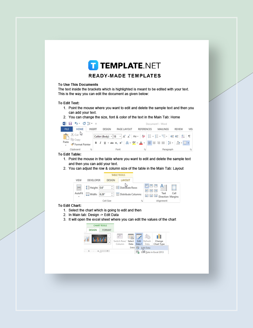 Notice of Credit Limit Template