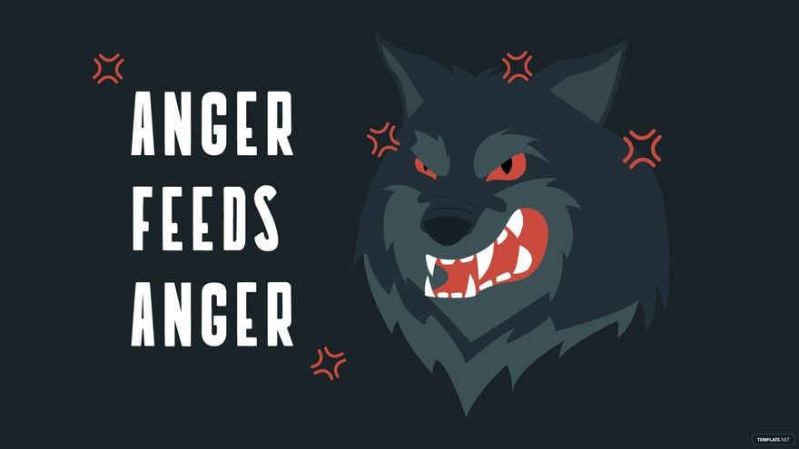 Free Angry Wolf Wallpaper