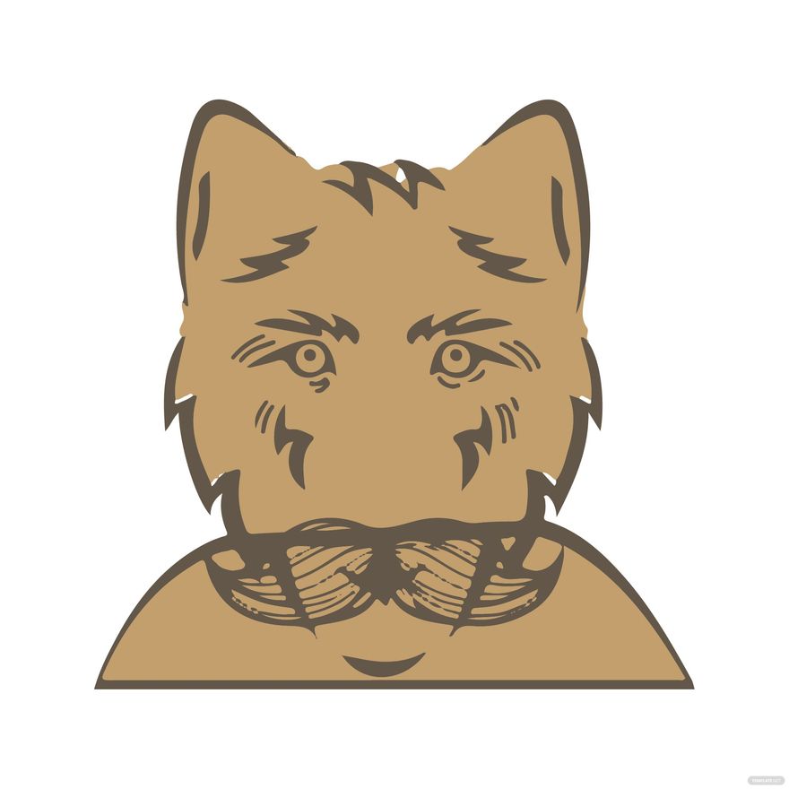 Old Wolf clipart