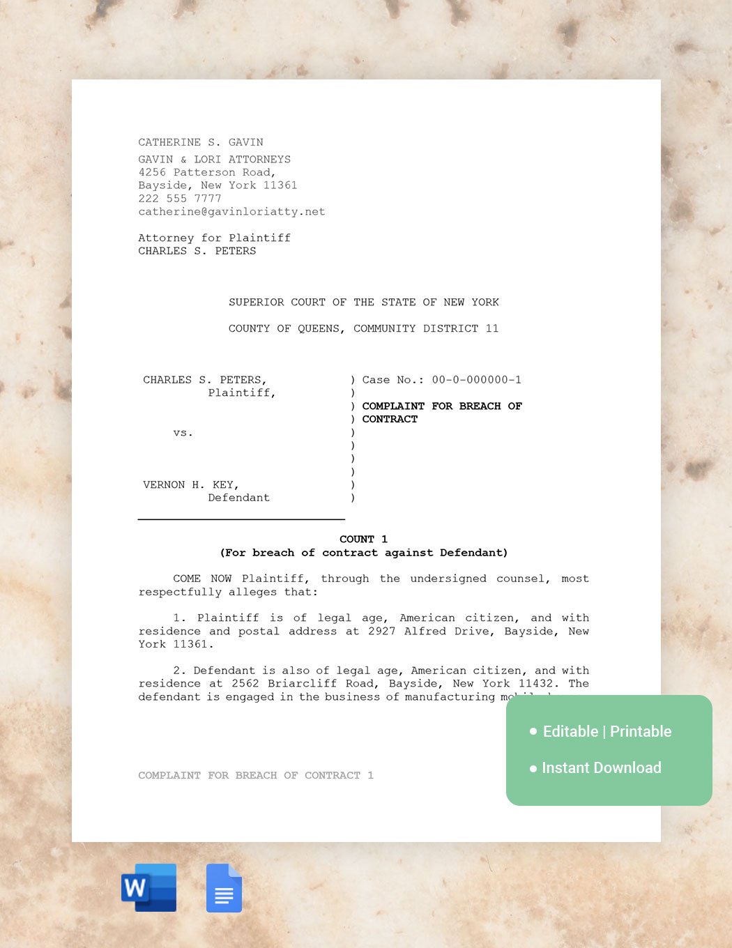 free-legal-pleading-paper-template-download-in-word-google-docs