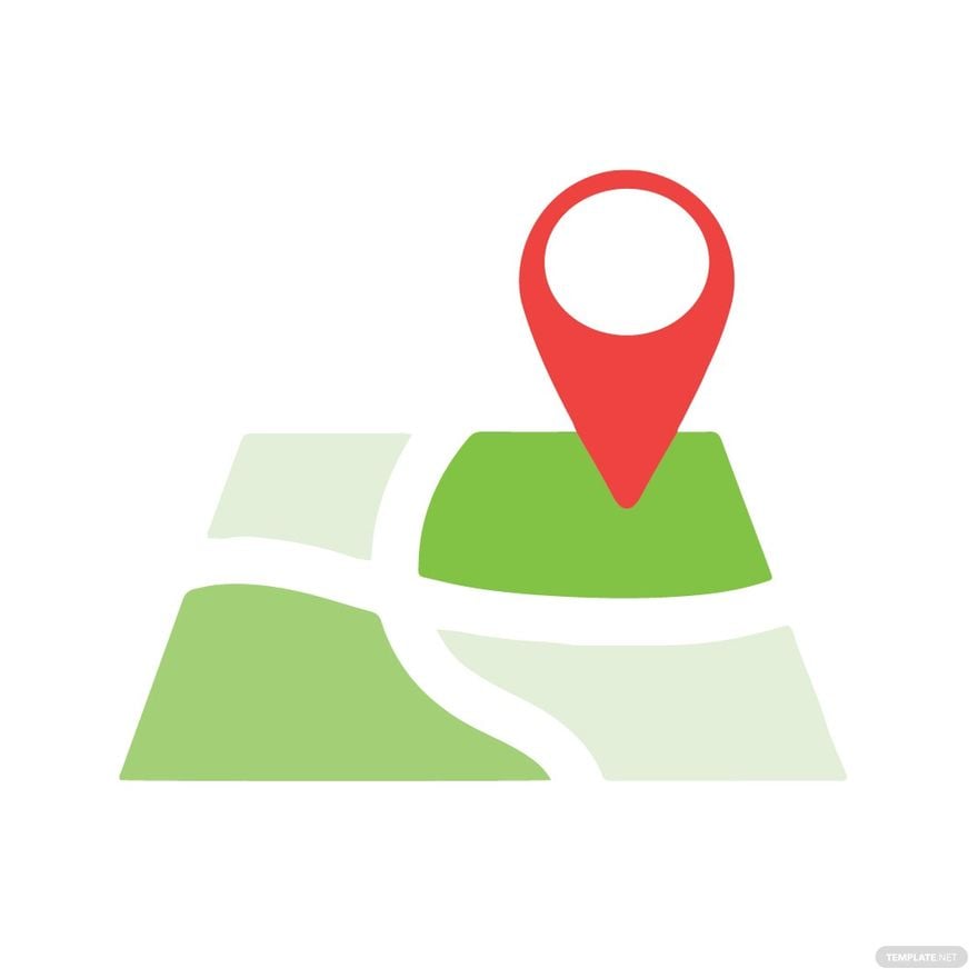 Map Location Symbol Clipart in Illustrator, EPS, SVG, JPG, PNG