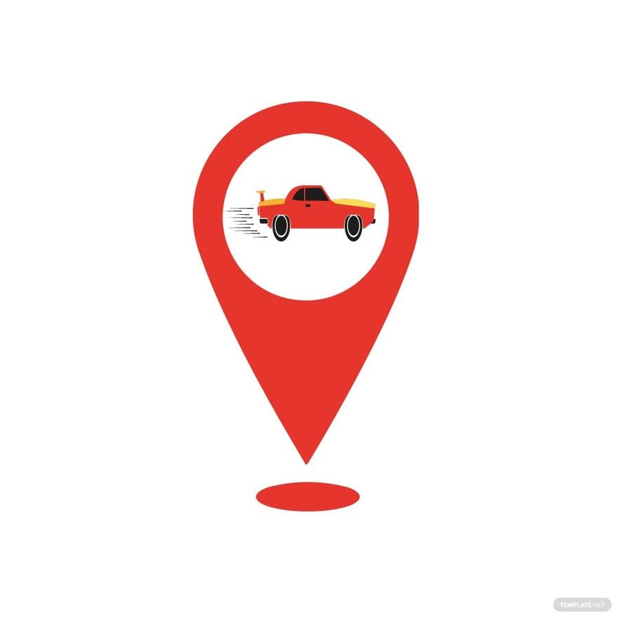 Free Car Location Clipart in Illustrator, EPS, SVG, JPG, PNG