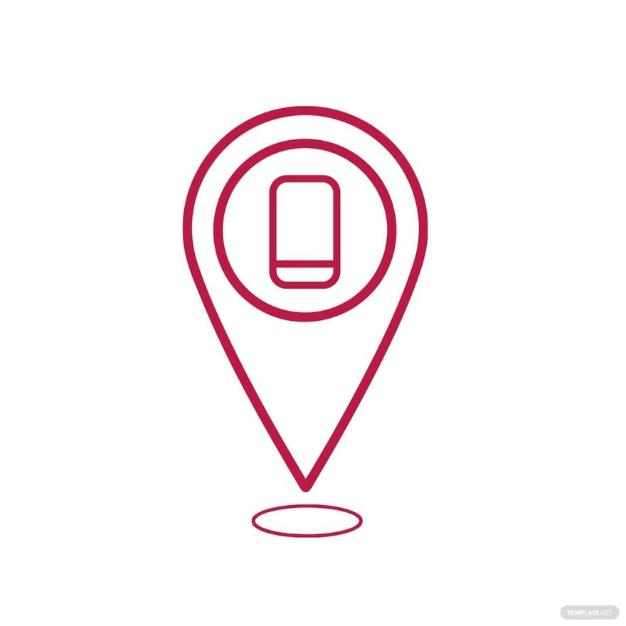 Free Mobile Location Clipart in Illustrator, EPS, SVG, JPG, PNG