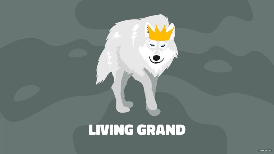 Free King Wolf Wallpaper in Illustrator, EPS, SVG, JPG, PNG